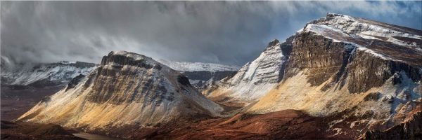Winter Storm Quiraing - Canvas Print