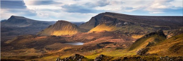 Cleat and Dun Dubh Quiraing - Canvas Prints Print