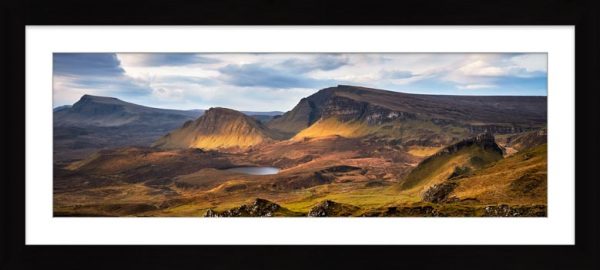 Cleat and Dun Dubh Quiraing - Framed Print with Mount