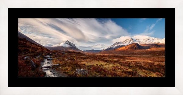 Glen Sligachan Isle of Skye - Framed Print with Mount