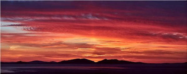 Colourful Hebredies Sunset - Canvas Print