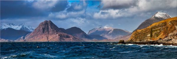 Cuillins From Elgol - Canvas Print