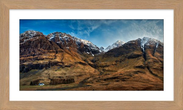 Bidean Nam Bian Glen Coe - Framed Print with Mount